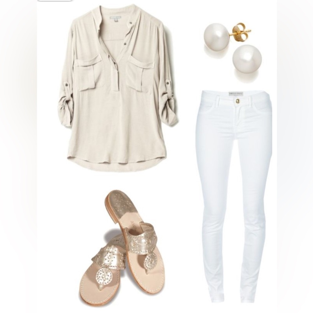 Styling White Pants Tips for Women‎ over 40- Closet Sign - Picture 12 of 13
